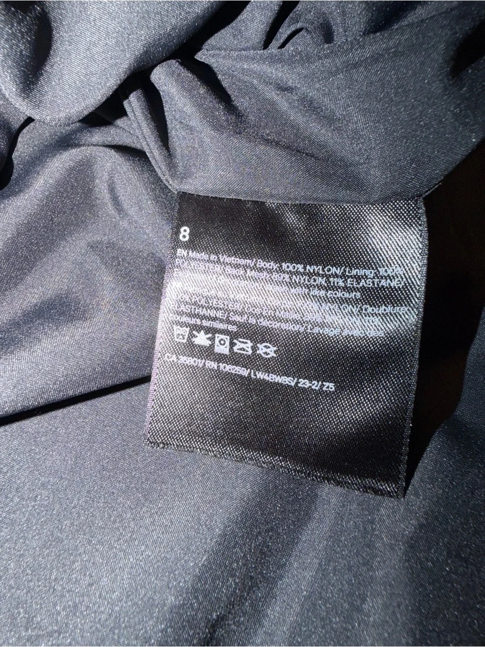 lululemon athletica Black Zip-Up Windbreaker Jacket